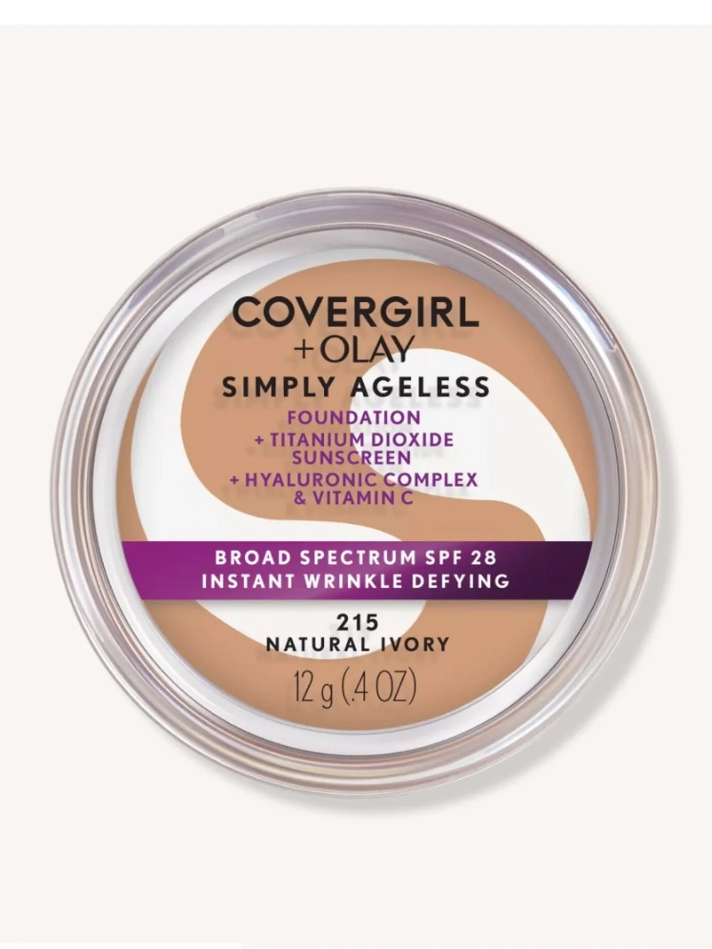 COVERGIRL/Olay NEW Simply Ageless Foundation - Natural Ivory (215)